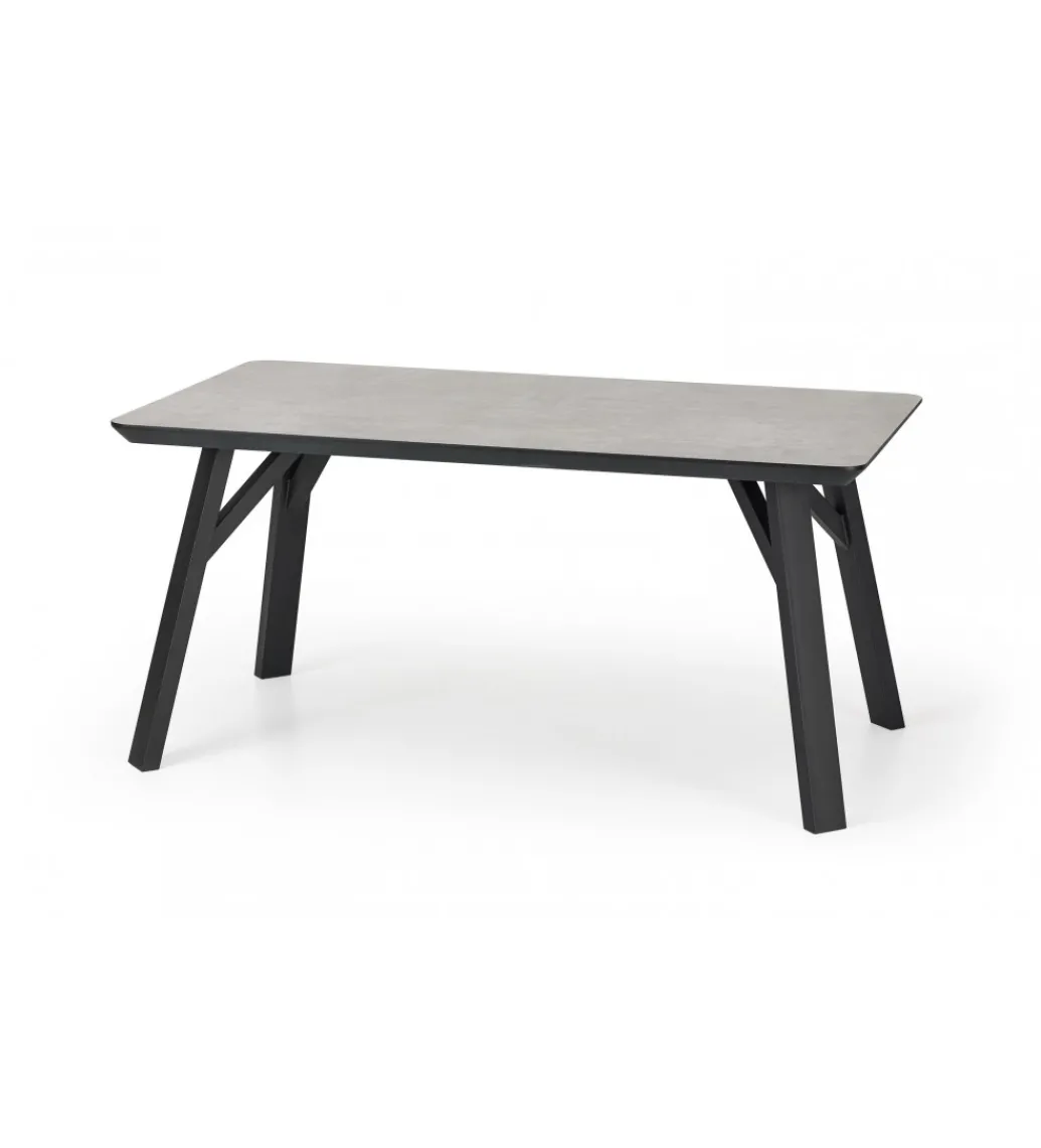 Stół HALIFAX 160 cm w optyce betonu*Halmar