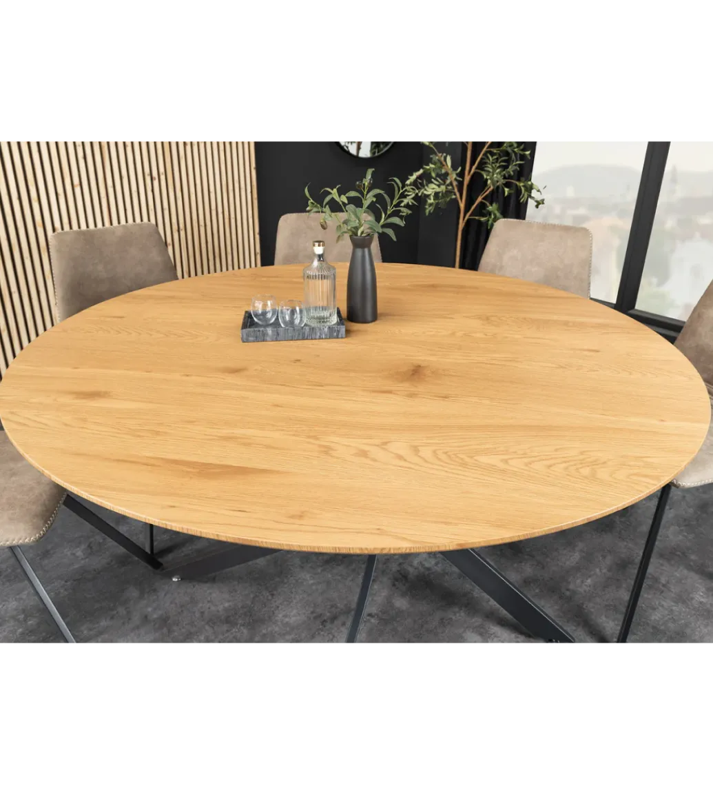 Stół HELIX 120 cm naturalny*Invicta Interior - przedsprzedaż Discount