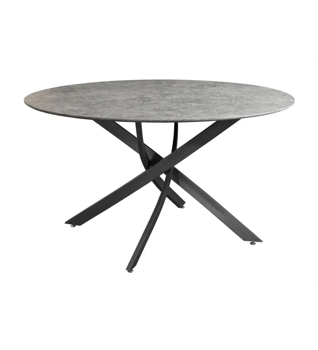 Stół HELIX 120 cm szary*Invicta Interior Sale