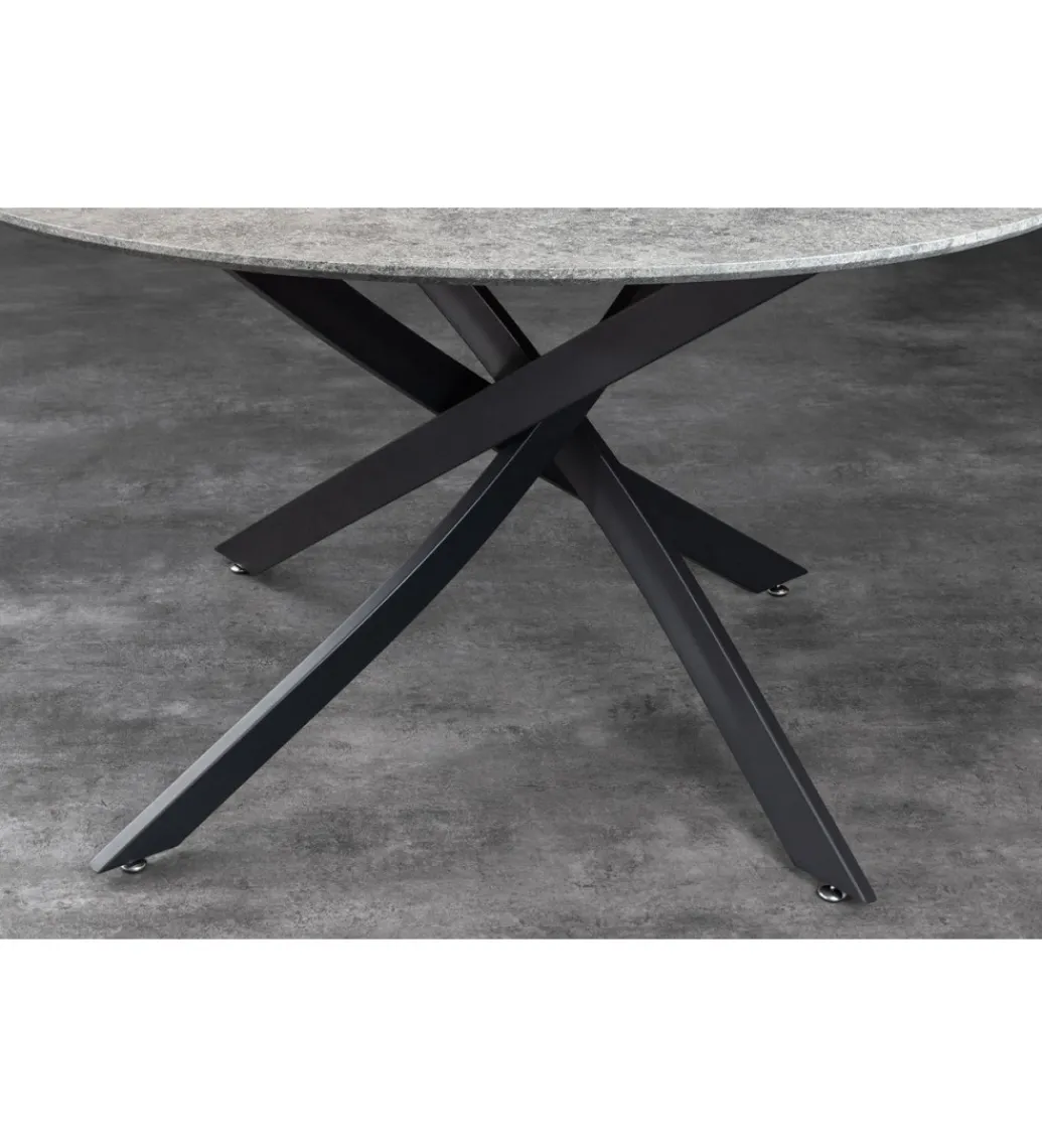 Stół HELIX 120 cm szary*Invicta Interior Sale