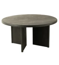 Stół HERAS 150 cm drewno teak czarny*J-Line