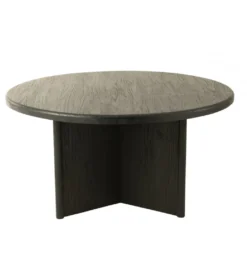 Stół HERAS 150 cm drewno teak czarny*J-Line