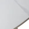 Stół HERE 120 cm ceramiczny blat biały*Exclusivas Clearance