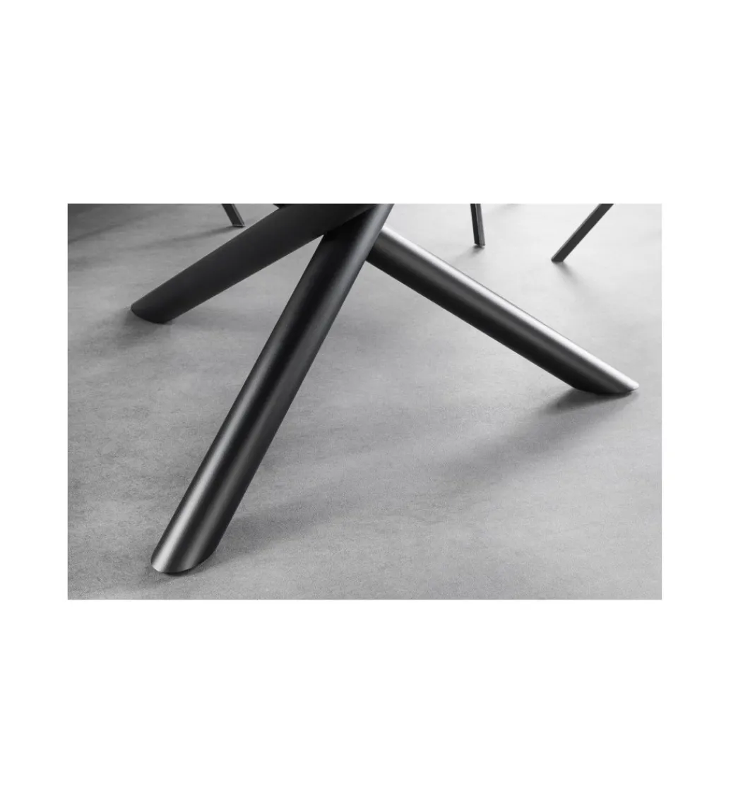 Stół IDAHO 150 cm ceramika w optyce białego marmuru*Invicta Interior New