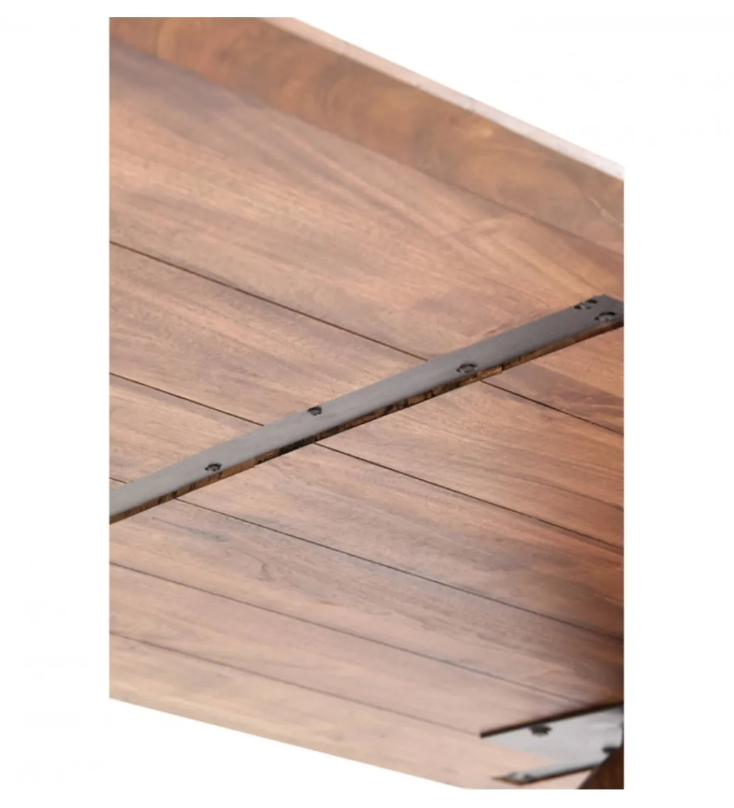 Stół INDORE 220 cm drewno akcja naturalny*L&L Sale