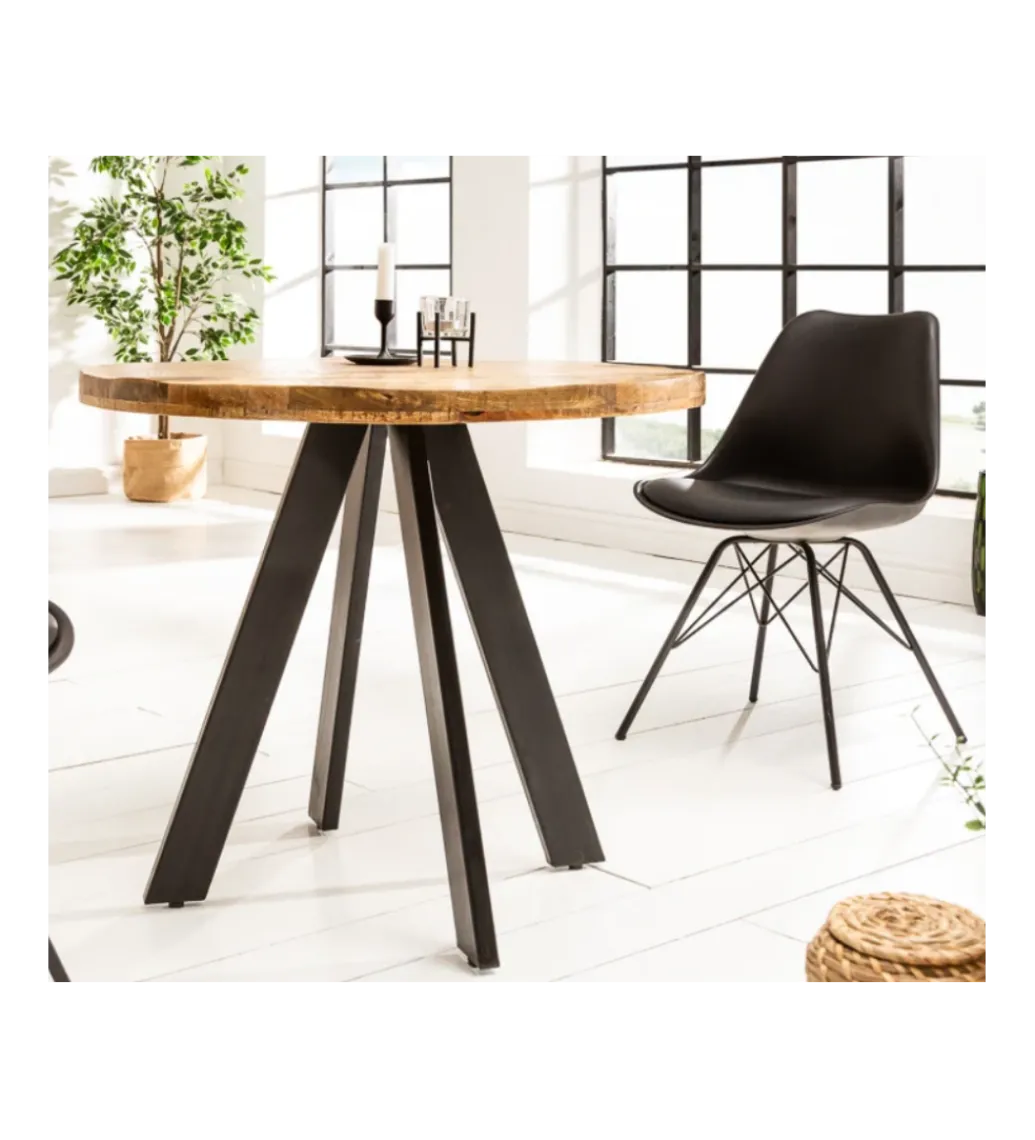 Stół Iron Craft 80 cm drewno Mango*Invicta Interior Hot