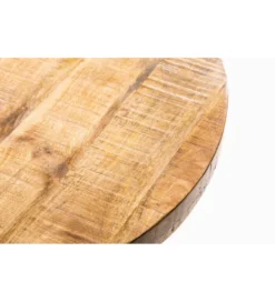 Stół Iron Craft 80 cm drewno Mango*Invicta Interior Hot