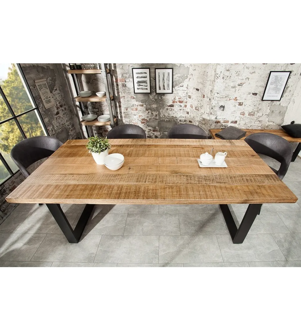 Stół Iron Craft 160 cm drewno Mango*Invicta Interior Discount