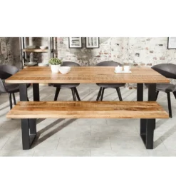 Stół Iron Craft 160 cm drewno Mango*Invicta Interior Discount