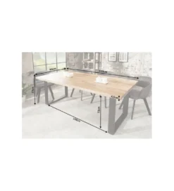 Stół Iron Craft 160 cm drewno Mango*Invicta Interior Discount