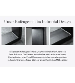 Stół Iron Craft 120 Cm drewno Mango*Invicta Interior Hot