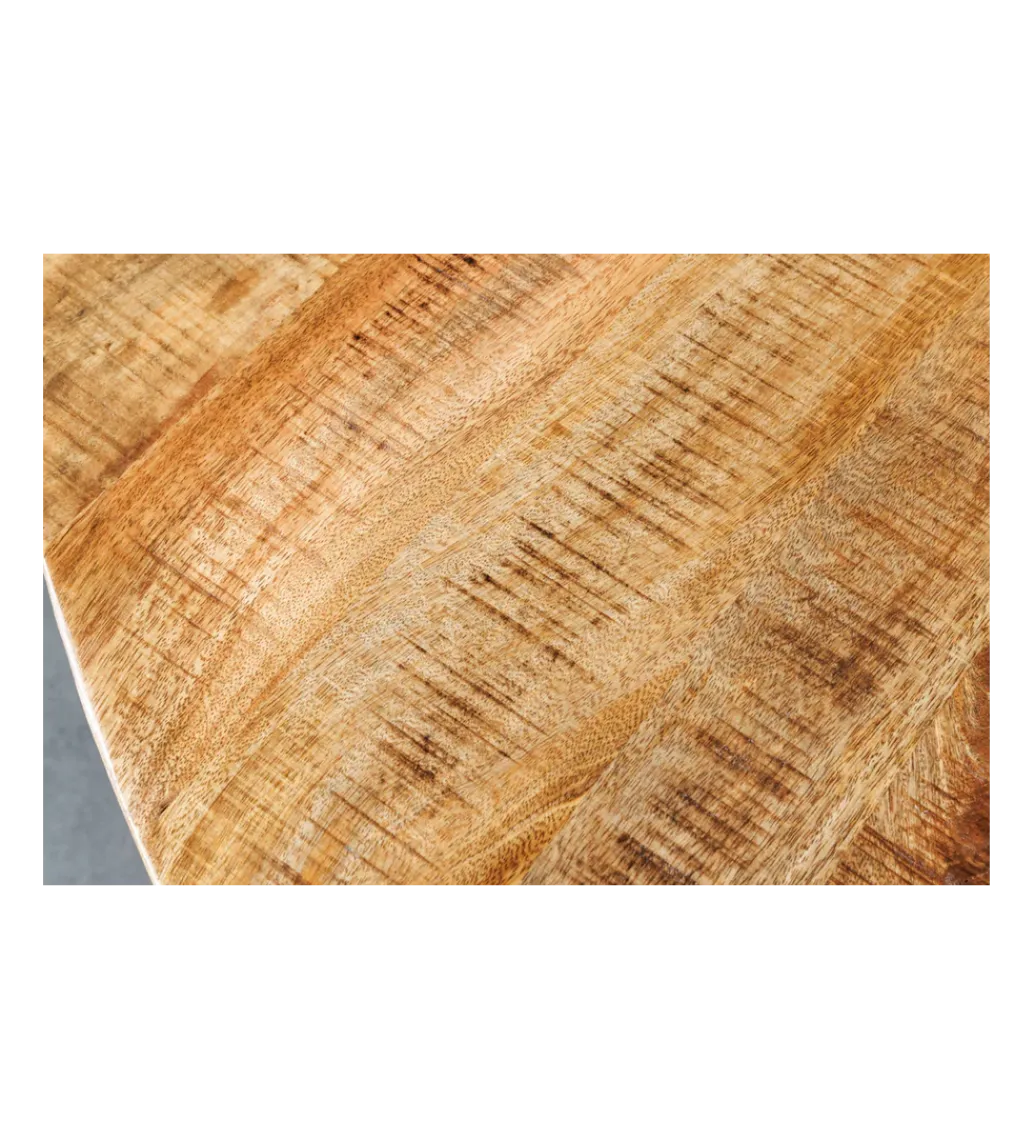 Stół IRON CRAFT 140 cm drewno mango naturalny*Invicta Interior New