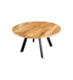 Stół IRON CRAFT 140 cm drewno mango naturalny*Invicta Interior New