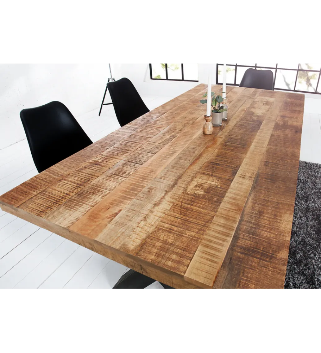 Stół Iron Craft X 200 Cm Drewno Mango*Invicta Interior
