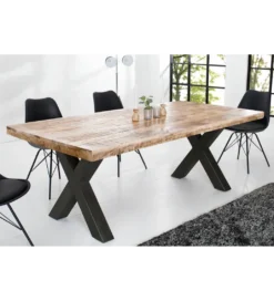 Stół Iron Craft X 200 Cm Drewno Mango*Invicta Interior