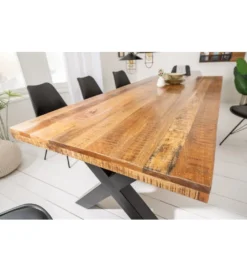 Stół Iron Craft X II 240 cm drewno Mango*Invicta Interior Sale