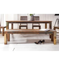 Stół JAKARTA Kalkutta 120 cm drewno mango*WOHNLING, GERMANY Online