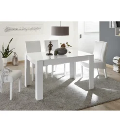 Stół JUPITER 180 cm x 90 cm biały*MCA Linia Włoska Outlet