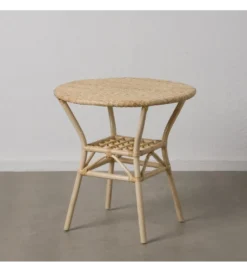 Stół KAPE 75 cm ratan naturalny*Zona-Design Outlet