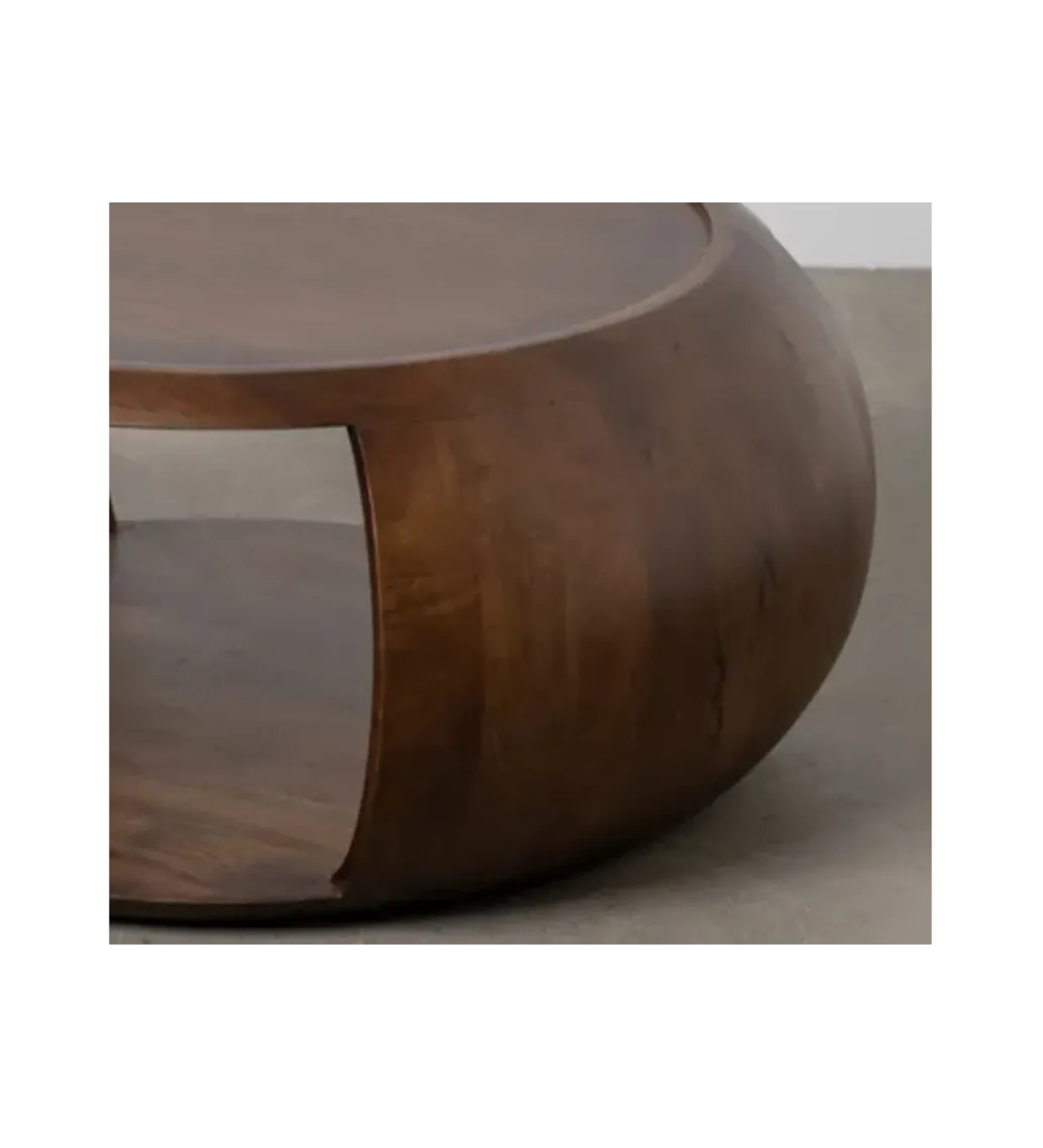 Stół kawowy UKUJI 72 cm drewno mango*Zona-Design Outlet
