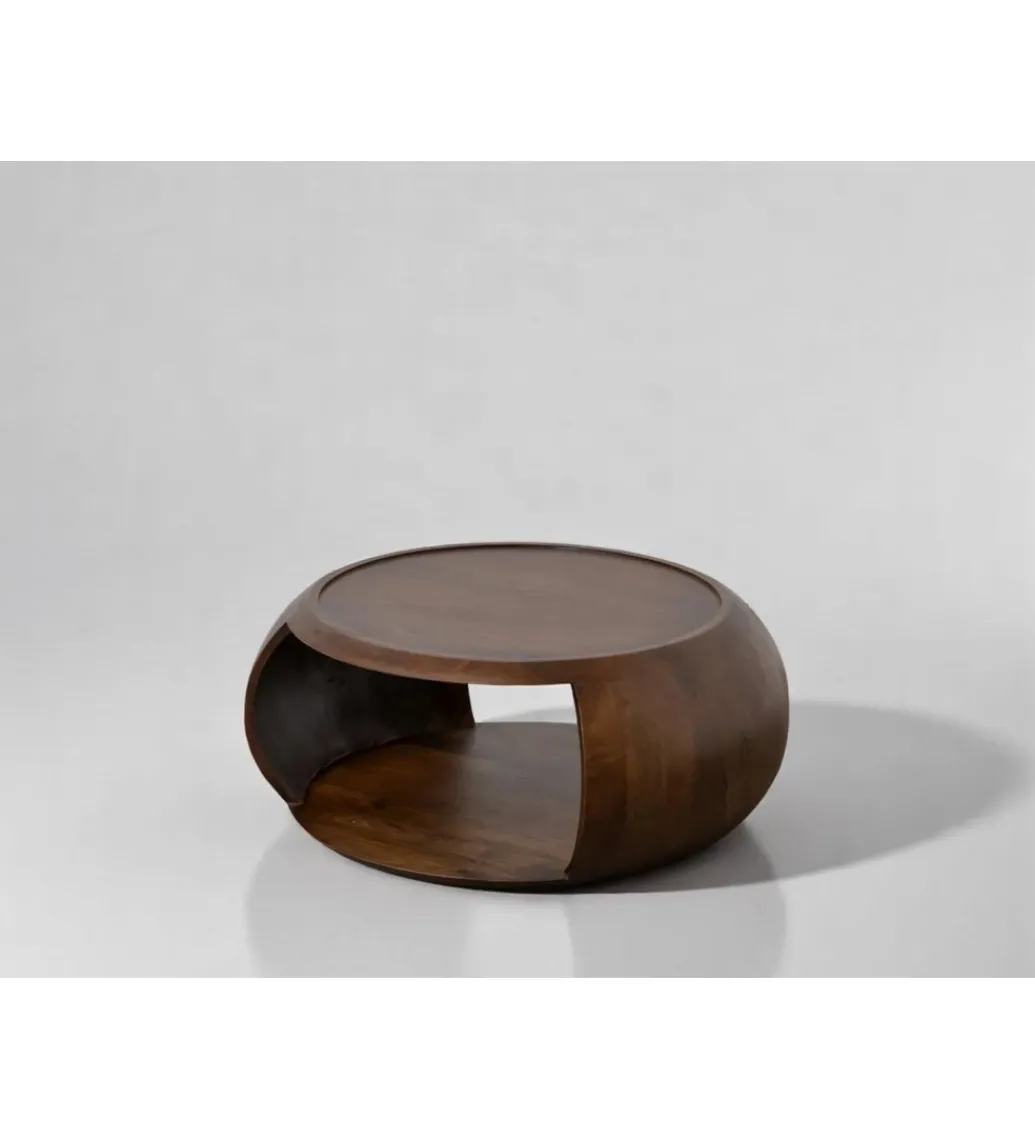 Stół kawowy UKUJI 72 cm drewno mango*Zona-Design Outlet