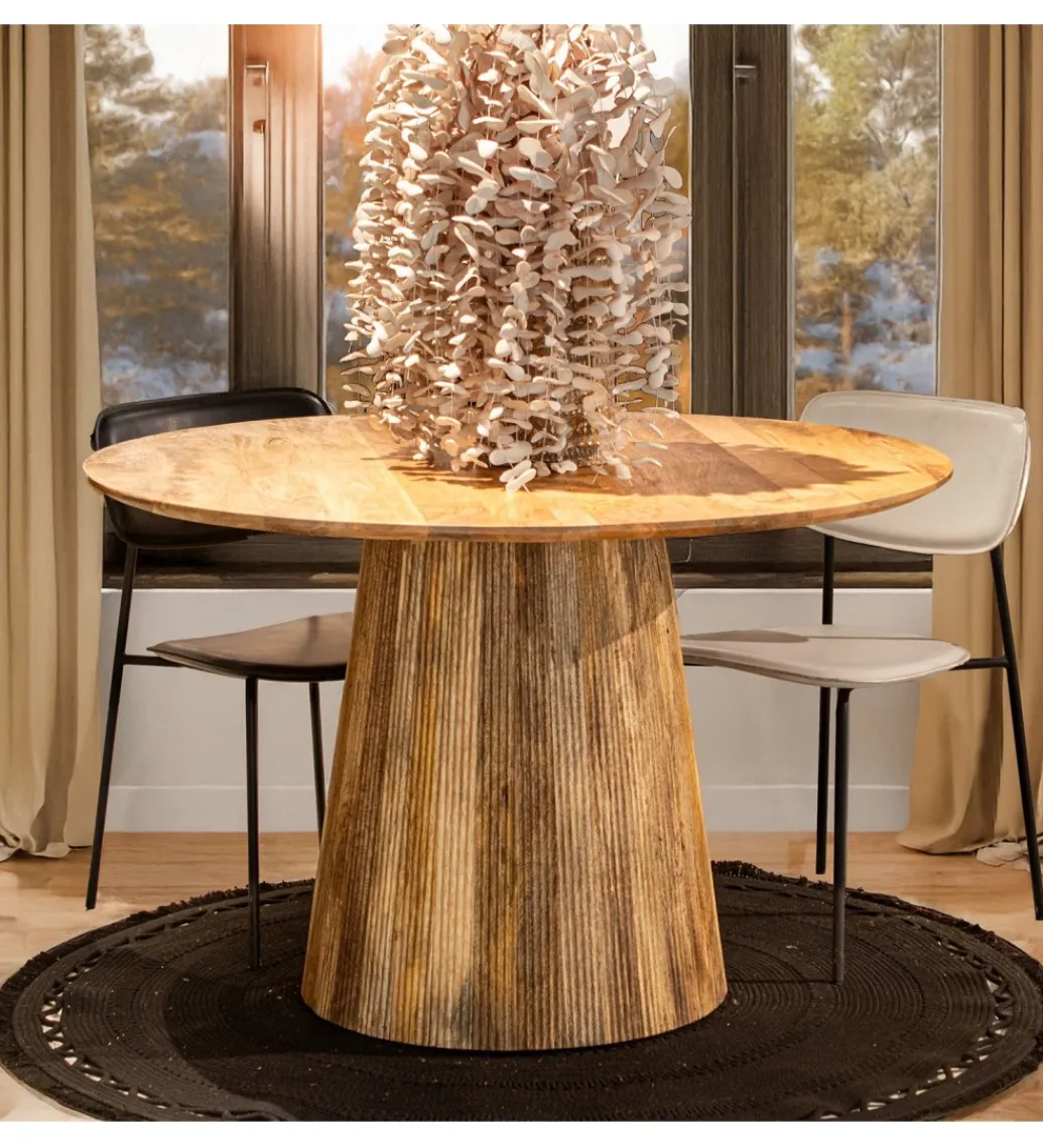 Stół KOWI 120 cm drewno mango*Exclusivas Clearance