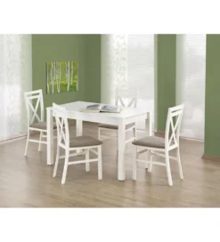 Stół KSAWERY 120 cm biały*Halmar
