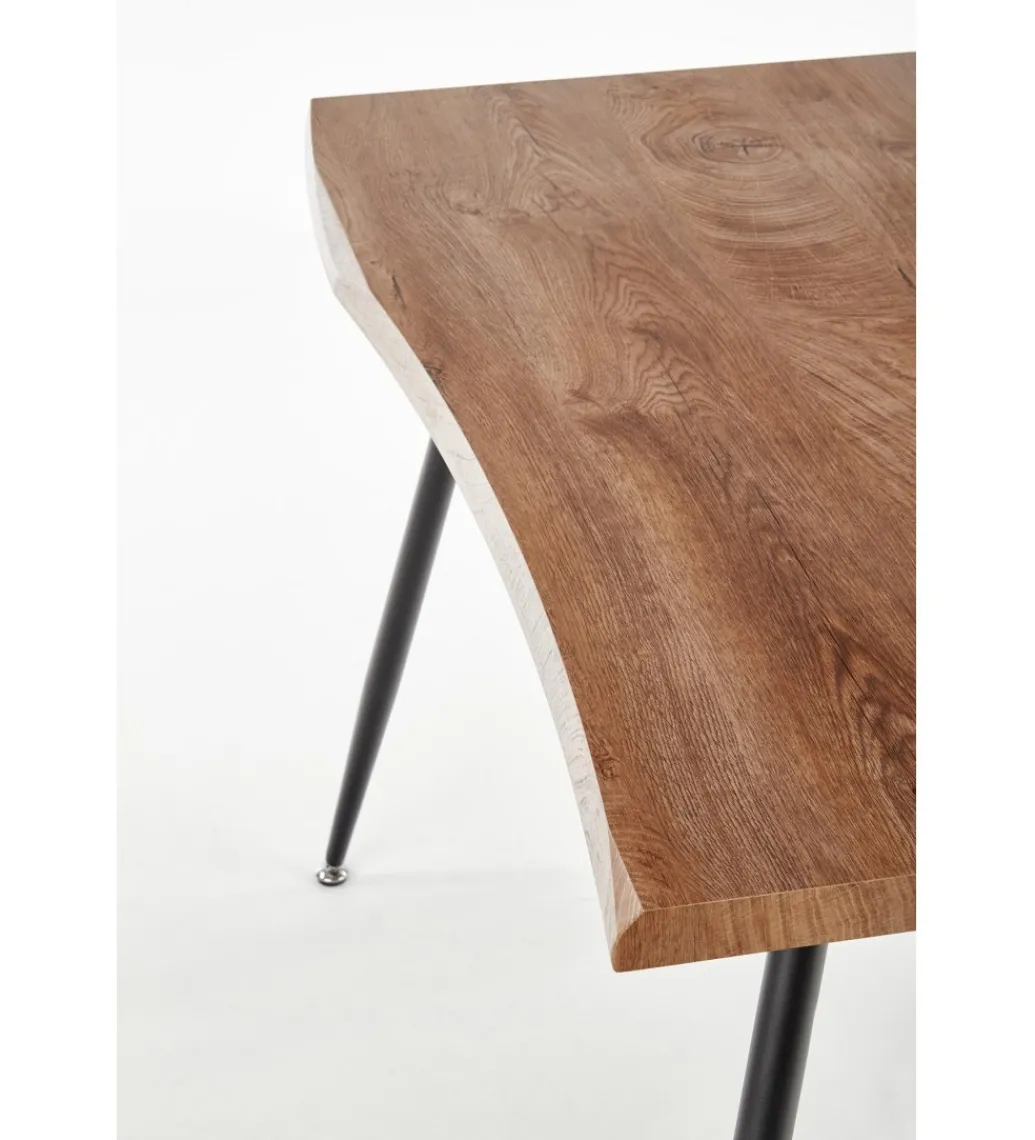 Stół LARSON 120 cm w kolorze dąb naturalny*Halmar Sale