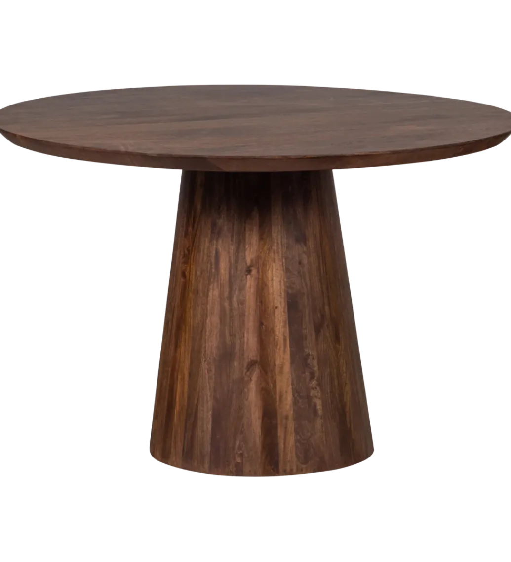 Stół LIMIT 130 cm drewno mango odcień orzecha*WOOOD Sale