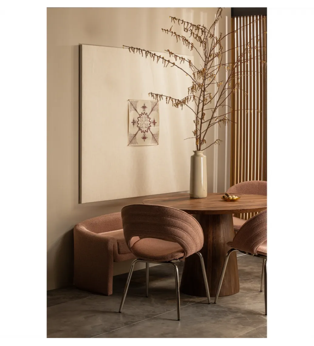 Stół LIMIT 130 cm drewno mango odcień orzecha*WOOOD Sale