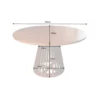 Stół MAISON JADE 130 cm drewno akacja*Invicta Interior Discount