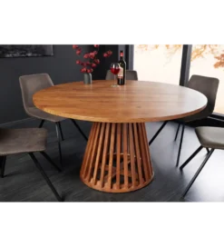 Stół MAISON JADE 130 cm drewno akacja*Invicta Interior Discount