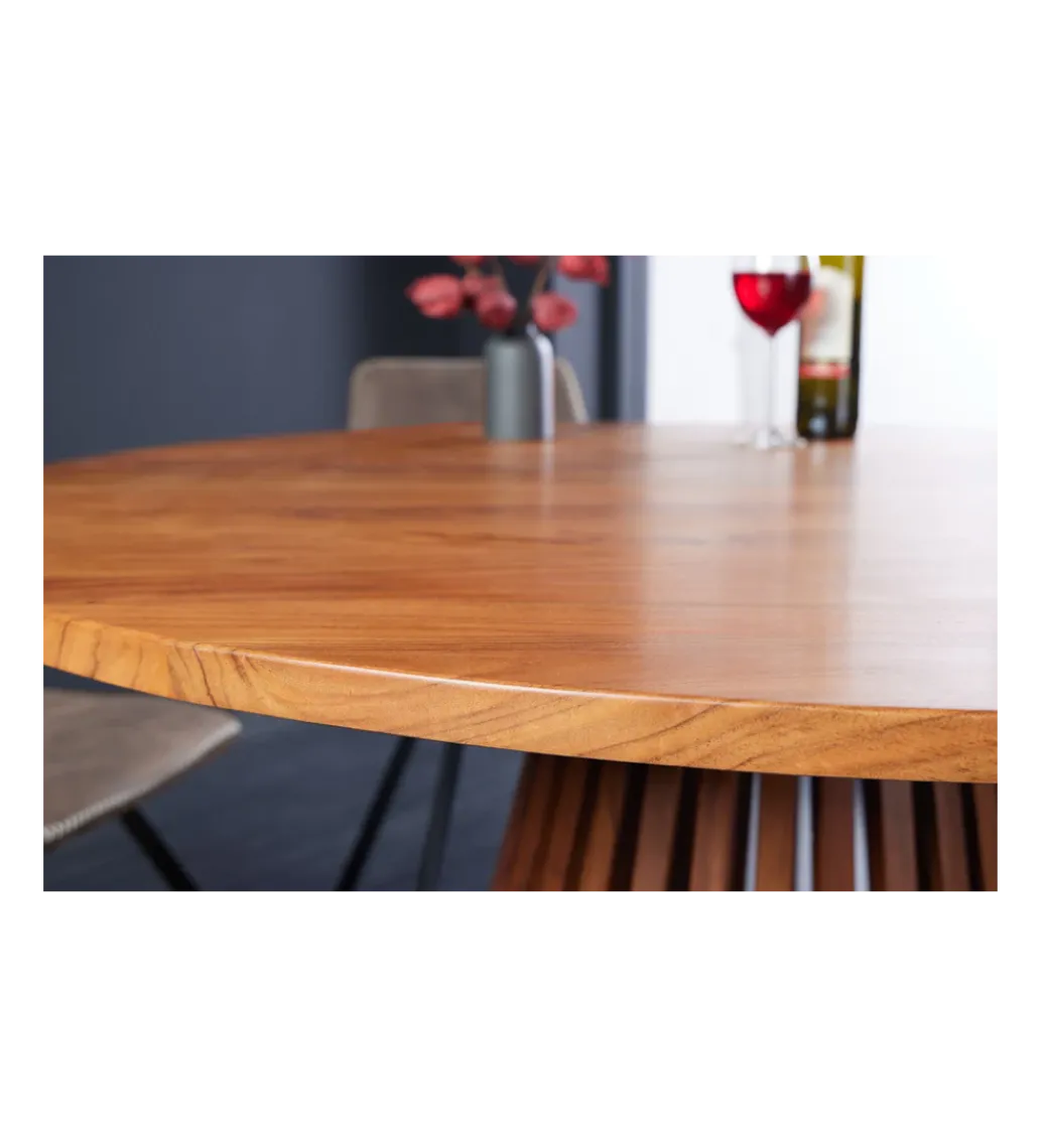 Stół MAISON JADE 140 cm okrągły drewno akacja*Invicta Interior Best