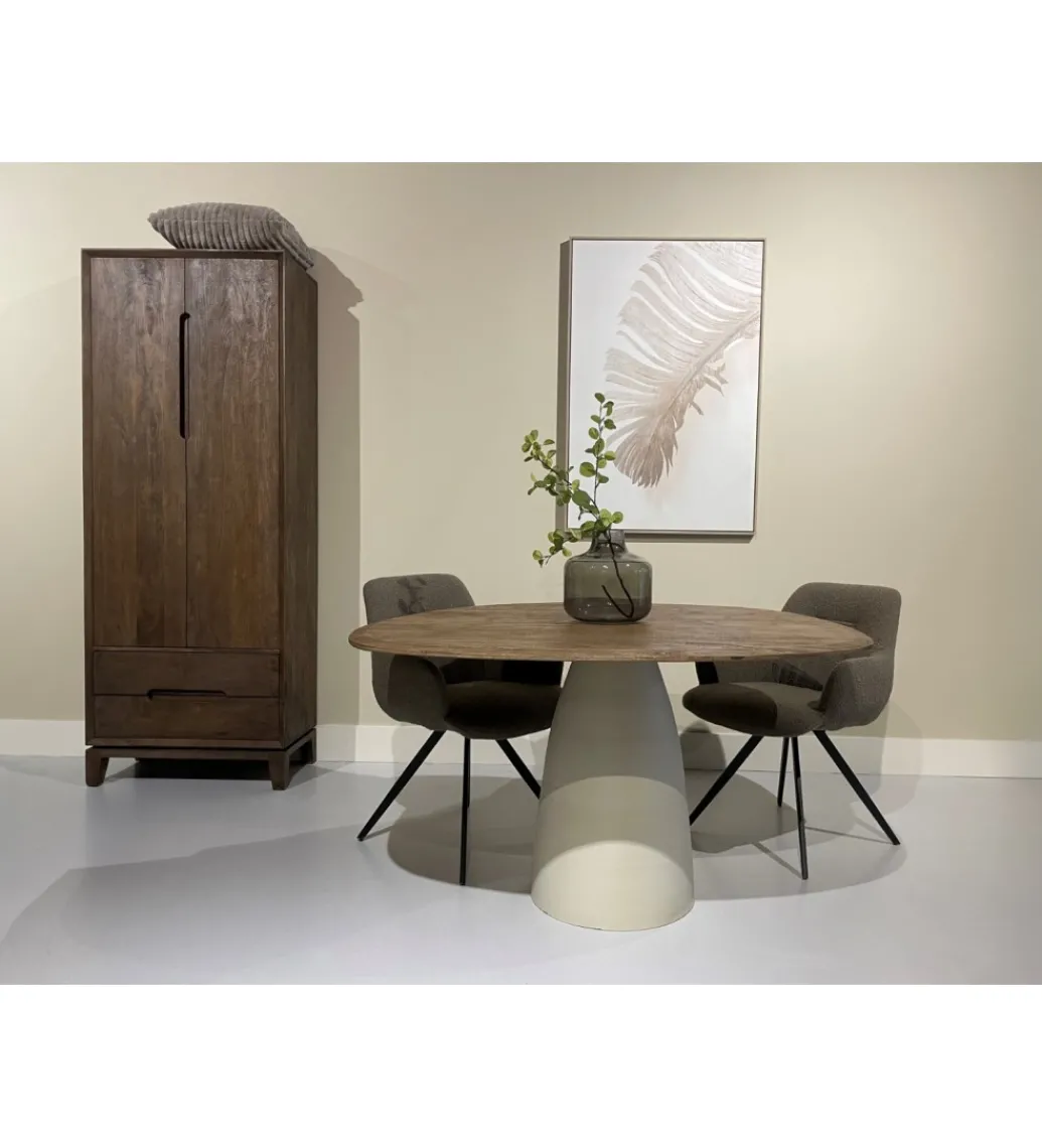 Stół MARONI 140 cm drewno mango brąz*LF-Design Online