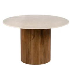 Stół MERTYL 120 cm okrągły naturalny*Zona-Design Sale