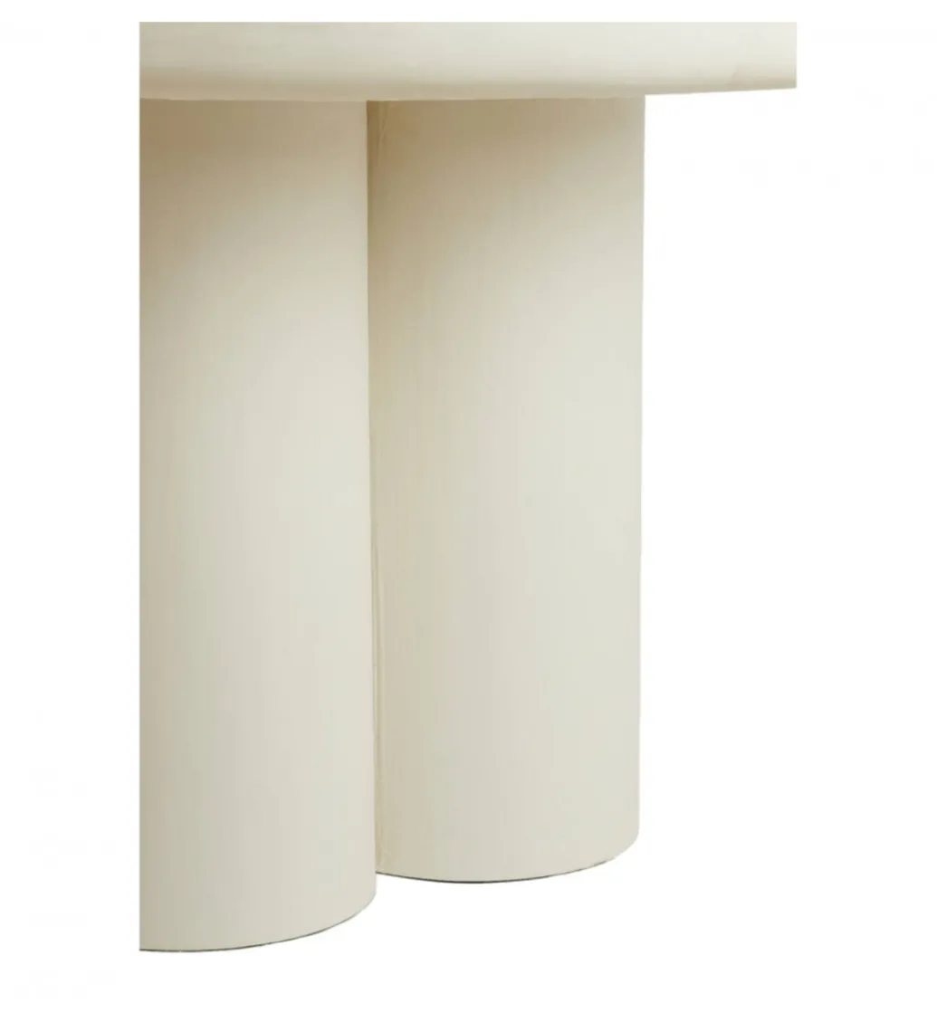 Stół MIZUHO 130 cm kremowy*L&L Outlet