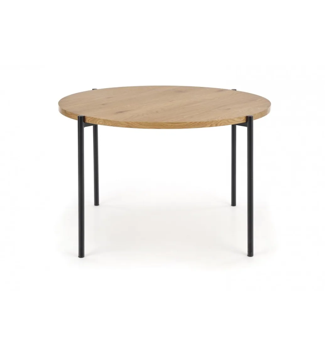 Stół MORGAN 120 cm w kolorze dąb złoty*Halmar Discount