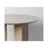 Stół MYKA 120 cm szklany taupe*Zona-Design