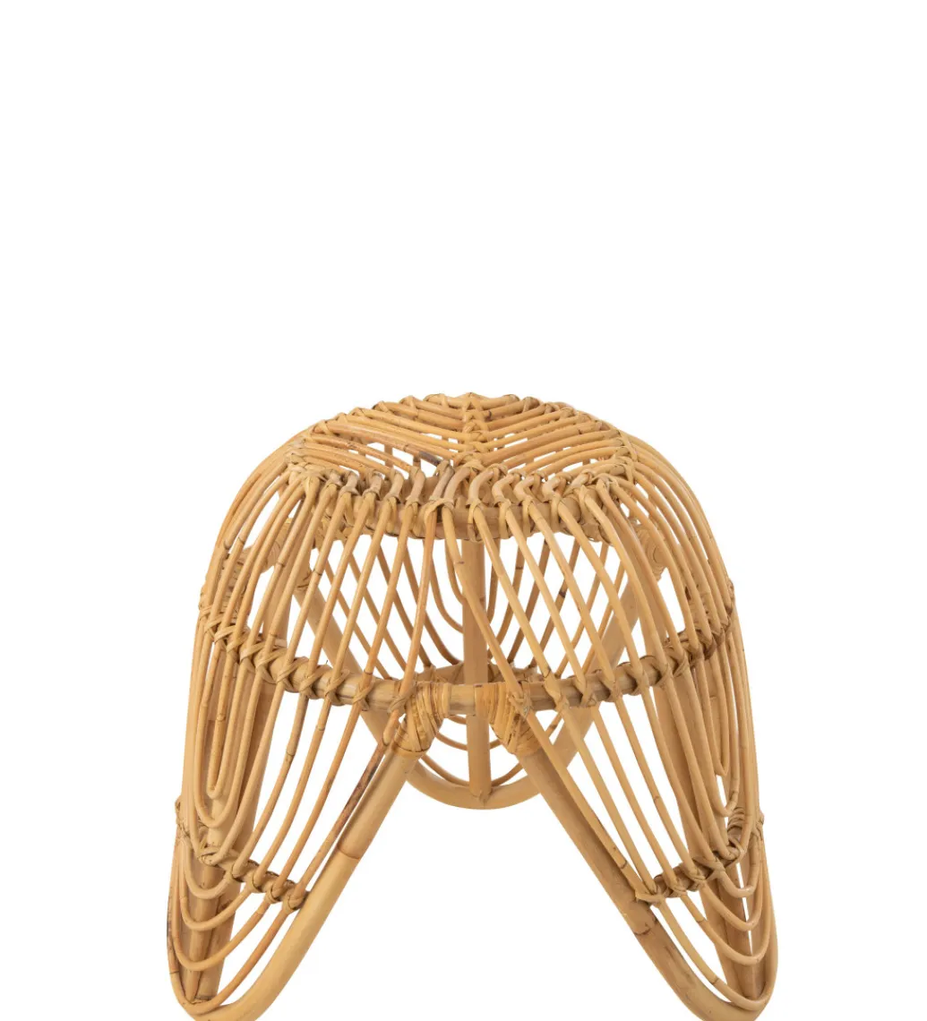 Stołek ogrodowy LEA 41 cm naturalny*J-Line Hot