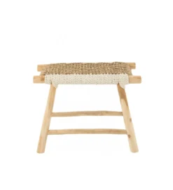 Stołek WAVERLY 60 cm drewno teak*J-Line