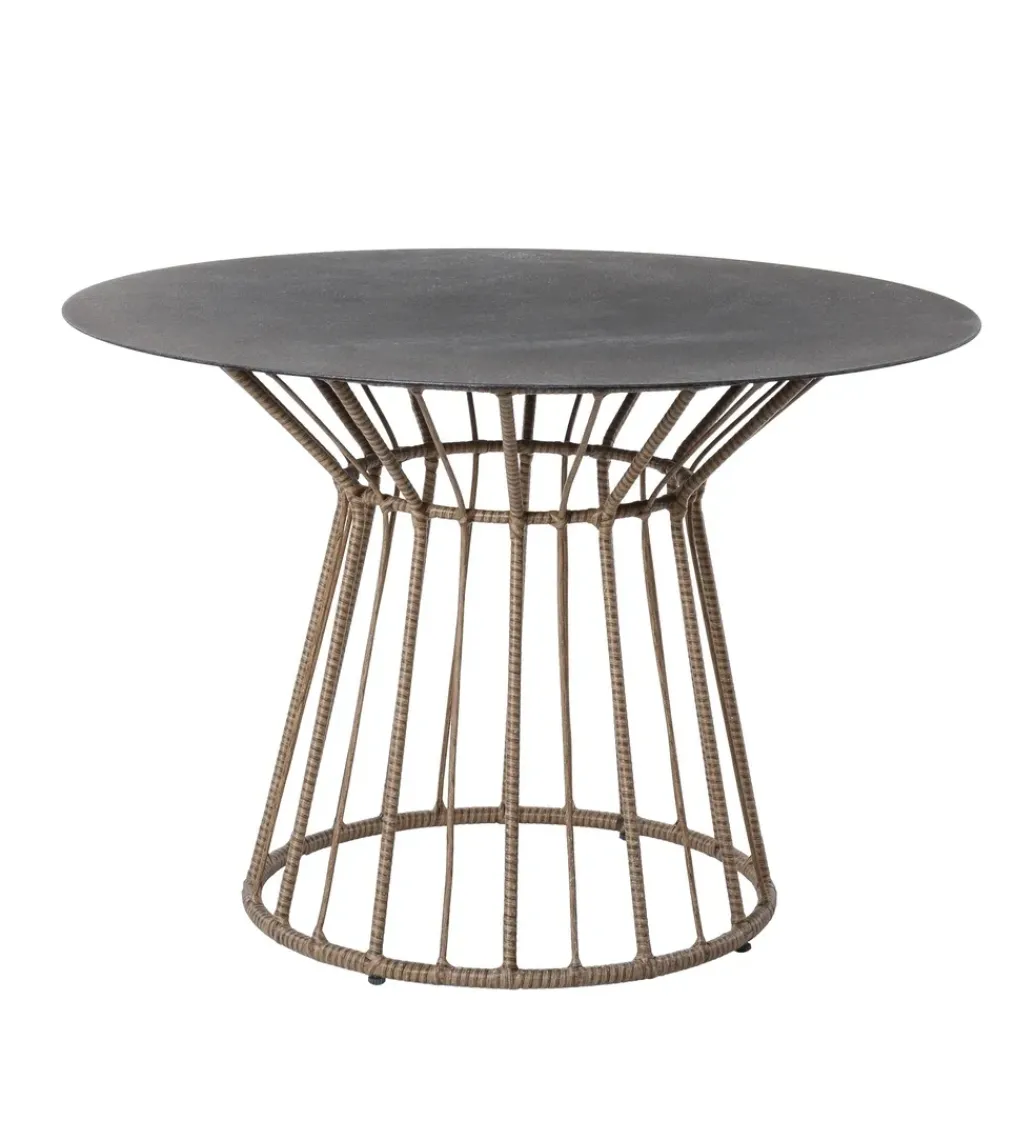 Stół ogrodowy ARIKI 110 cm czarny*Zona-Design Online