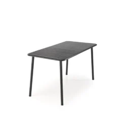 Stół ogrodowy BOSCO 140 cm czarny*Halmar Best