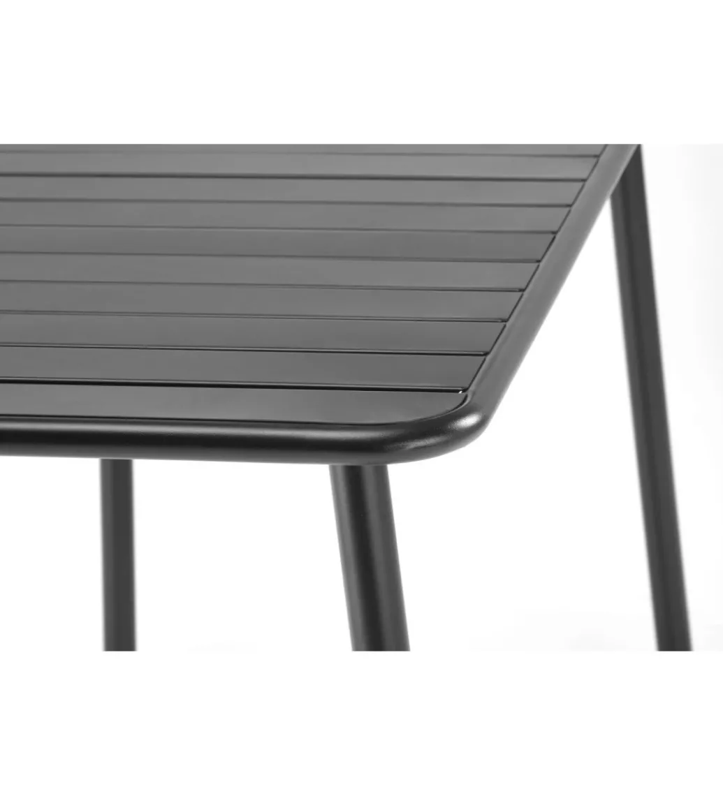 Stół ogrodowy BOSCO 140 cm czarny*Halmar Best