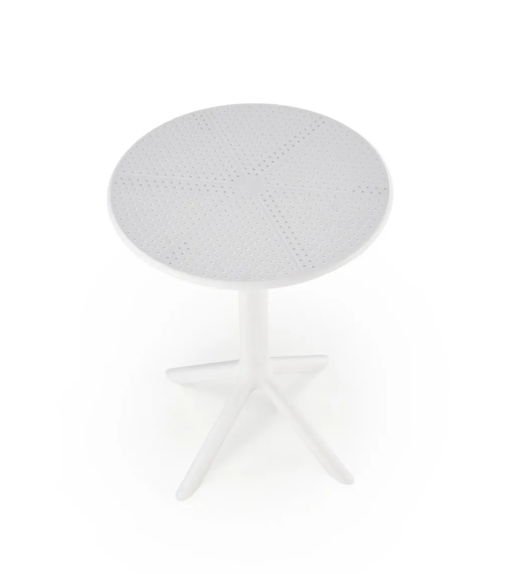 Stół ogrodowy CALVO 72 cm biały*Halmar New