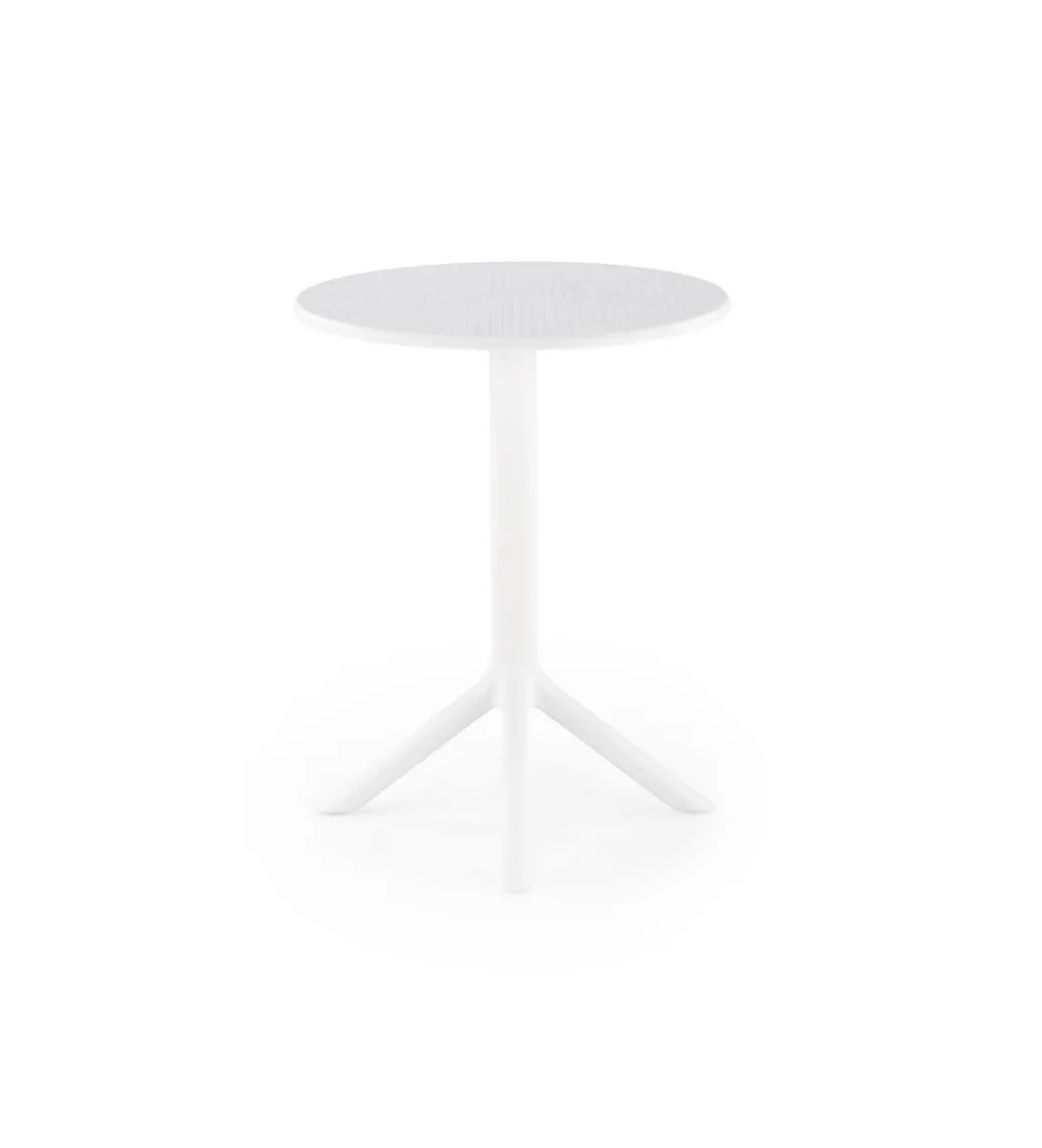 Stół ogrodowy CALVO 72 cm biały*Halmar New