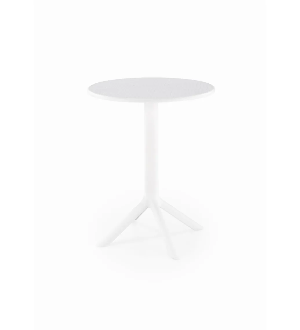 Stół ogrodowy CALVO 72 cm biały*Halmar New