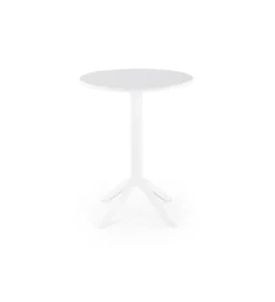 Stół ogrodowy CALVO 72 cm biały*Halmar New