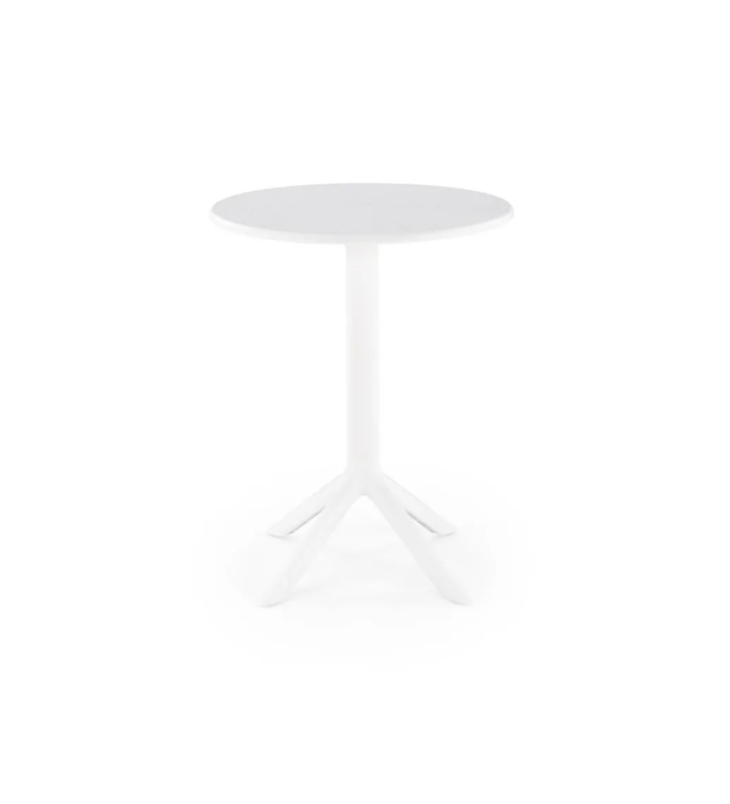 Stół ogrodowy CALVO 72 cm biały*Halmar New