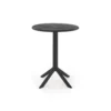 Stół ogrodowy CALVO 72 cm czarny*Halmar Online