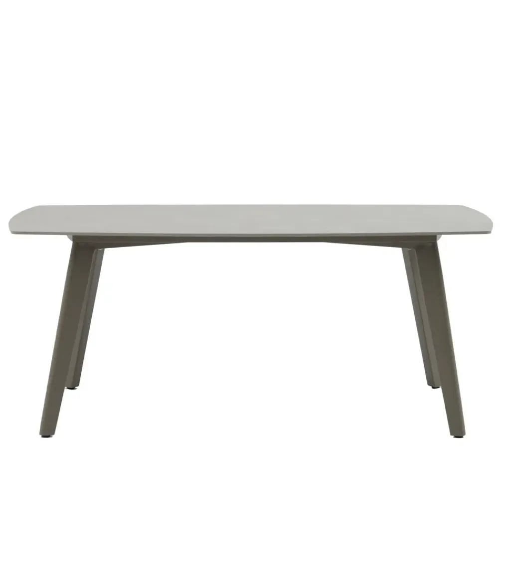 Stół ogrodowy MARIN 180 cm szary beżowy porcelanowy blat*Zona-Design Clearance